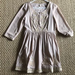 Free People sequin beaded mini dress